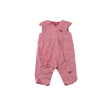 Au Bisou romper 6m (pink)