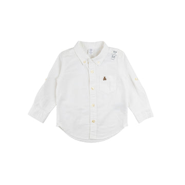 Gap dress shirt 18-24m (white)