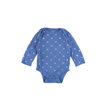 Gap long sleeve bodysuit 18-24m (silver dots)