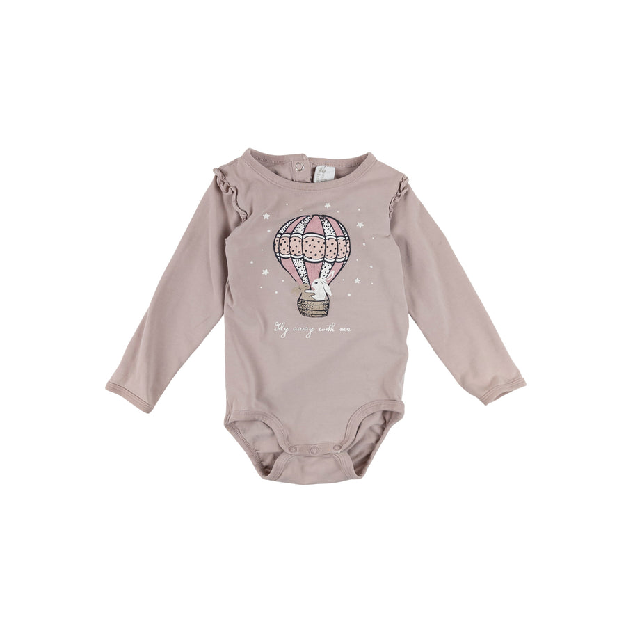 H&M long sleeve bodysuit 18-24m (hot air balloon)