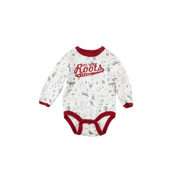 Roots onesie 6m