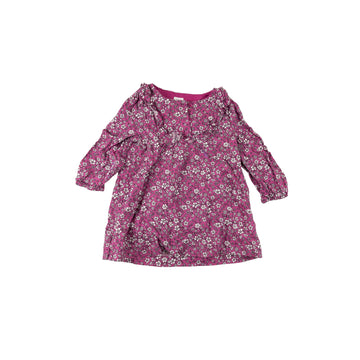 Gap dress 6-12m (pink floral)
