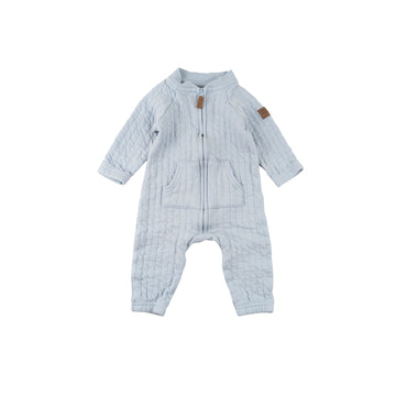 Carter's quilted romper 6m (blue)