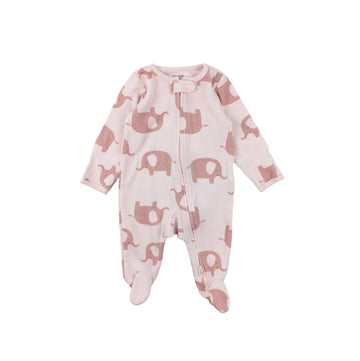 Carter's sleeper 0-3m (pink elephant)