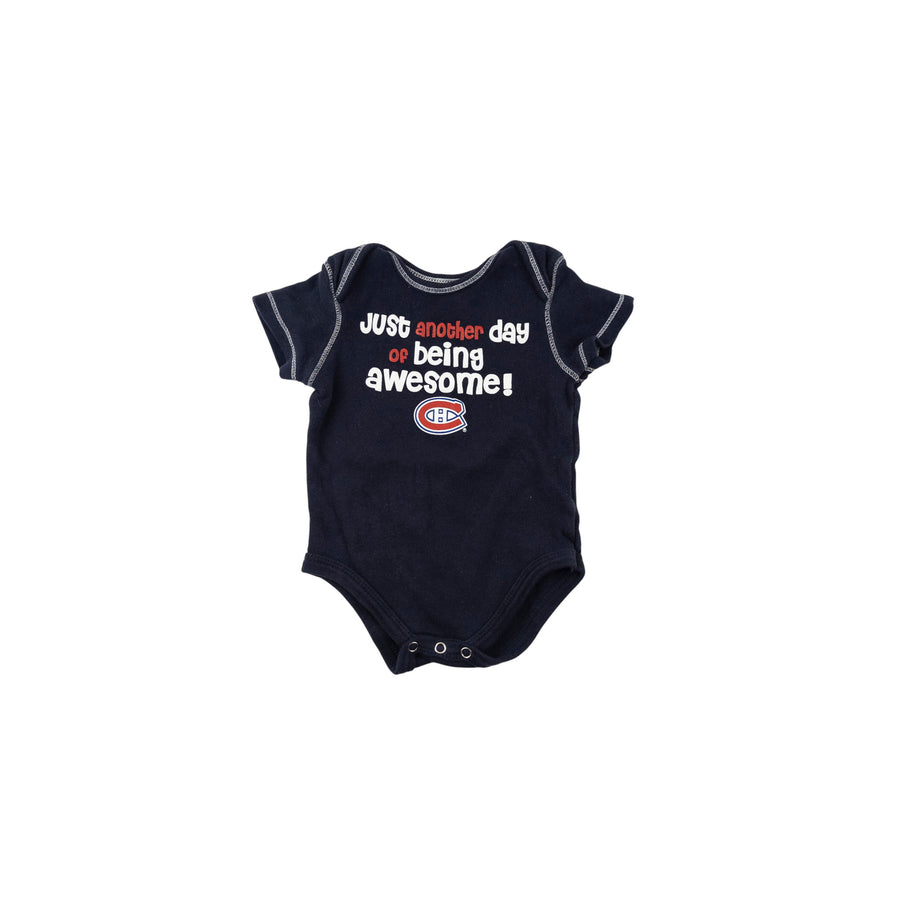 NHL Montreal Canadians onesie 3-6m