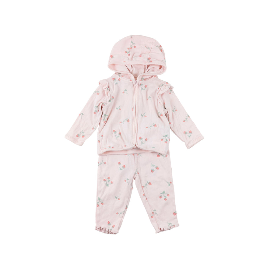 Carter's set 3-6m (strawberries)