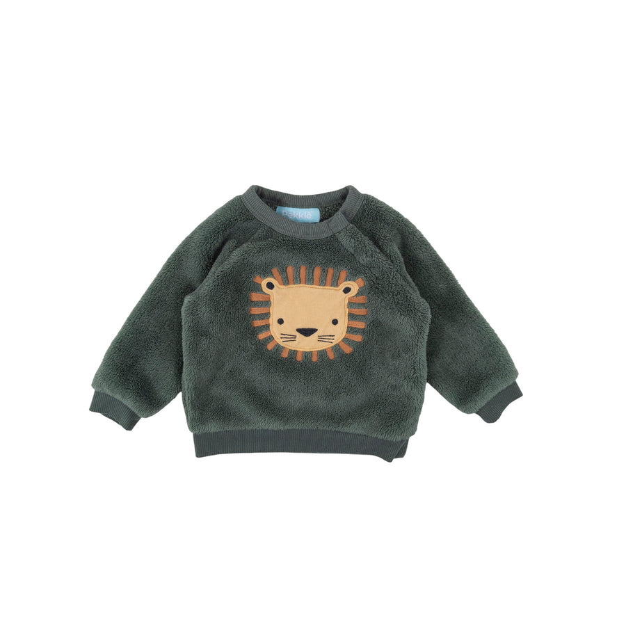 Pekkle sweatshirt 6m (lion)