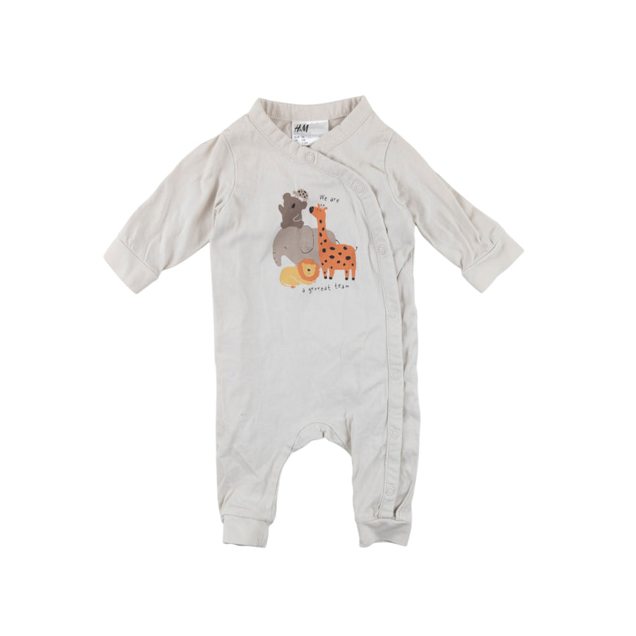 H&M sleepers 1-2m (set of 3)