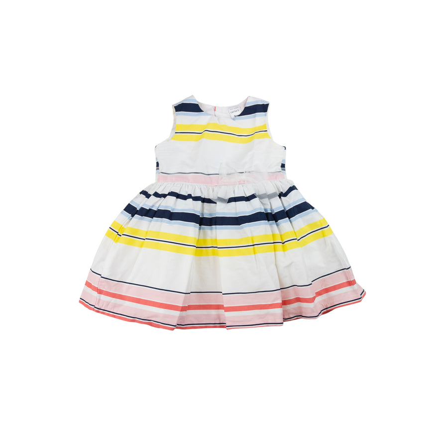 Carter's dress 9m (stripe)