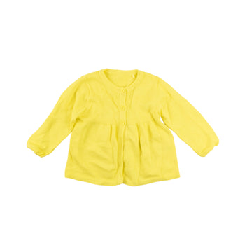 Tu cardigan 3-6m (yellow)