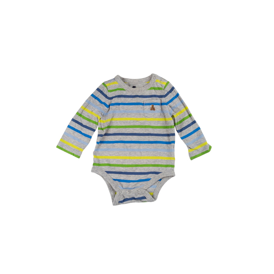 Gap long sleeve 6-12m (stripe)