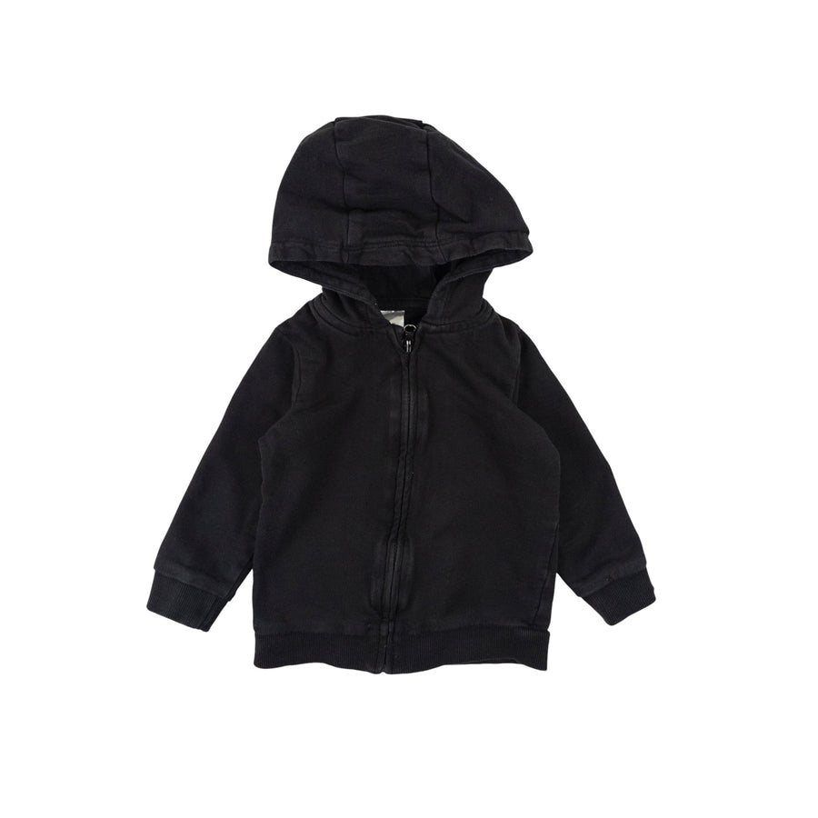 H&M hoodie 6-9m (black)