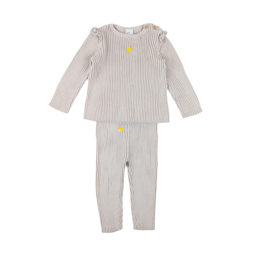 H&M knit set 9-12m