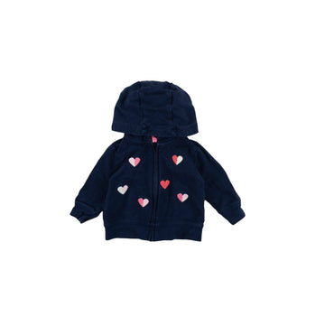 Carter's hoodie 0-3m (heart)