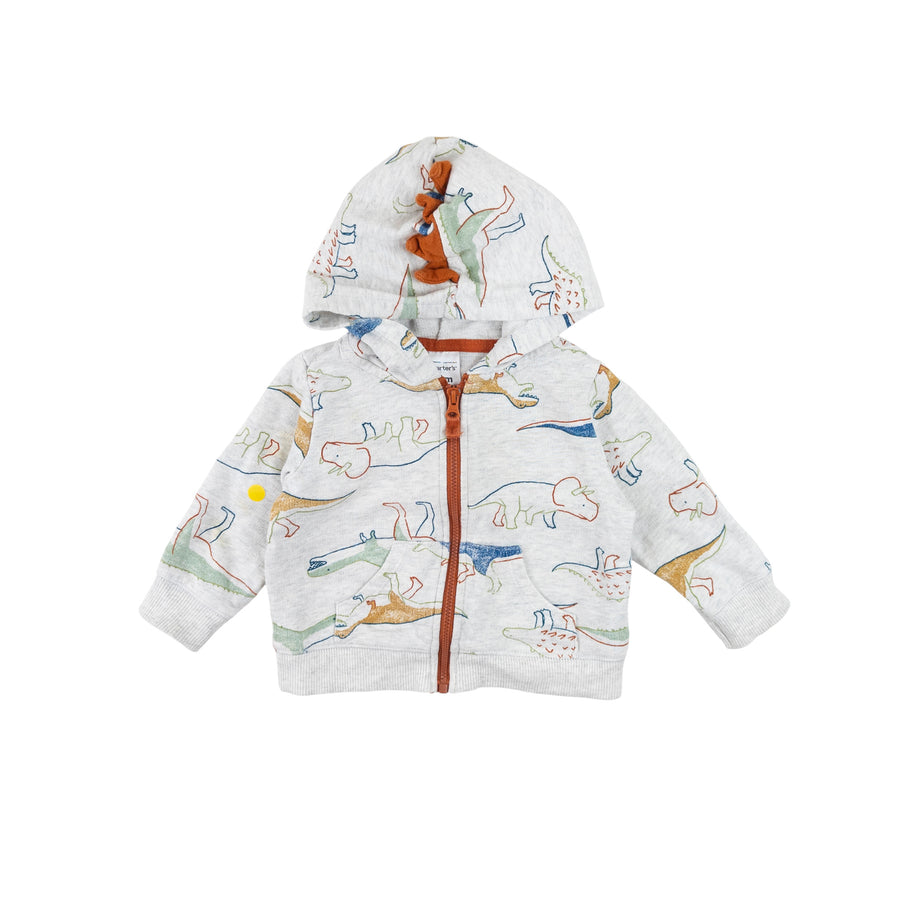 Carter's hoodie 6m (dino)