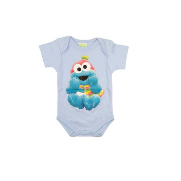 Sesame Beginnings onesie 3-6m (cookie monster)