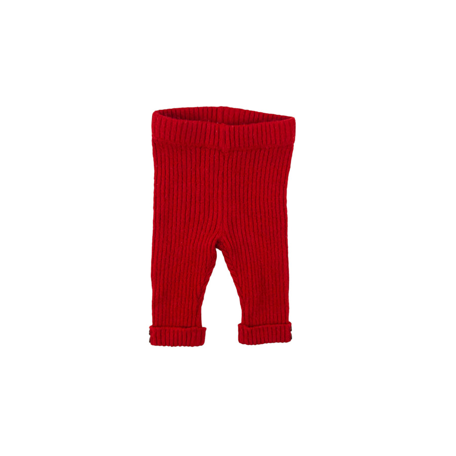 Rise Little Earthling leggings 3-6m (red)
