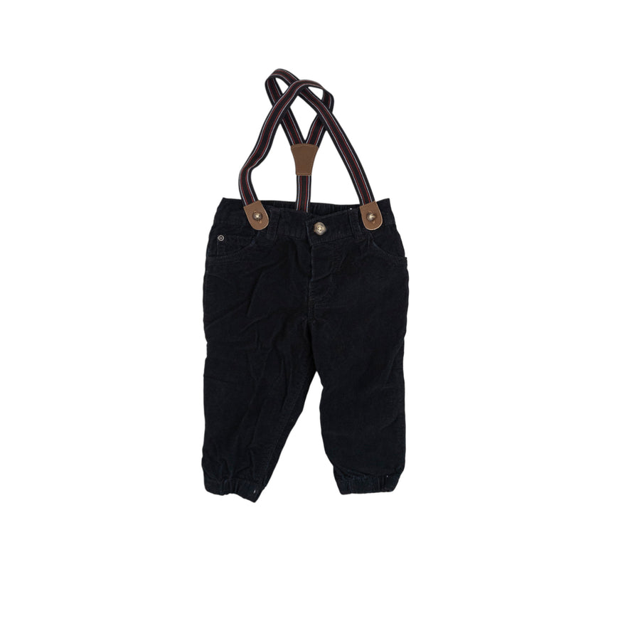 Carter's corduroy pants 12m (black)