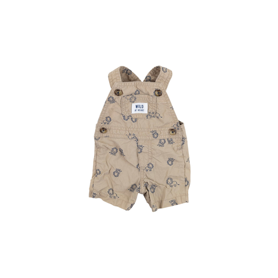 Carter's shortalls nb (lion)