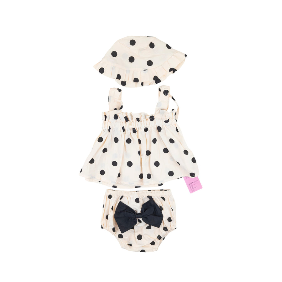 Polka dot set 12m