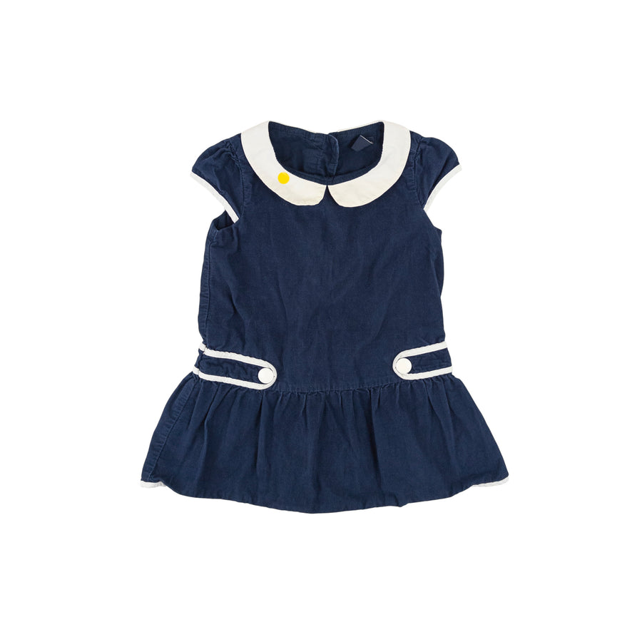 Gap dress 18-24m (navy corduroy)