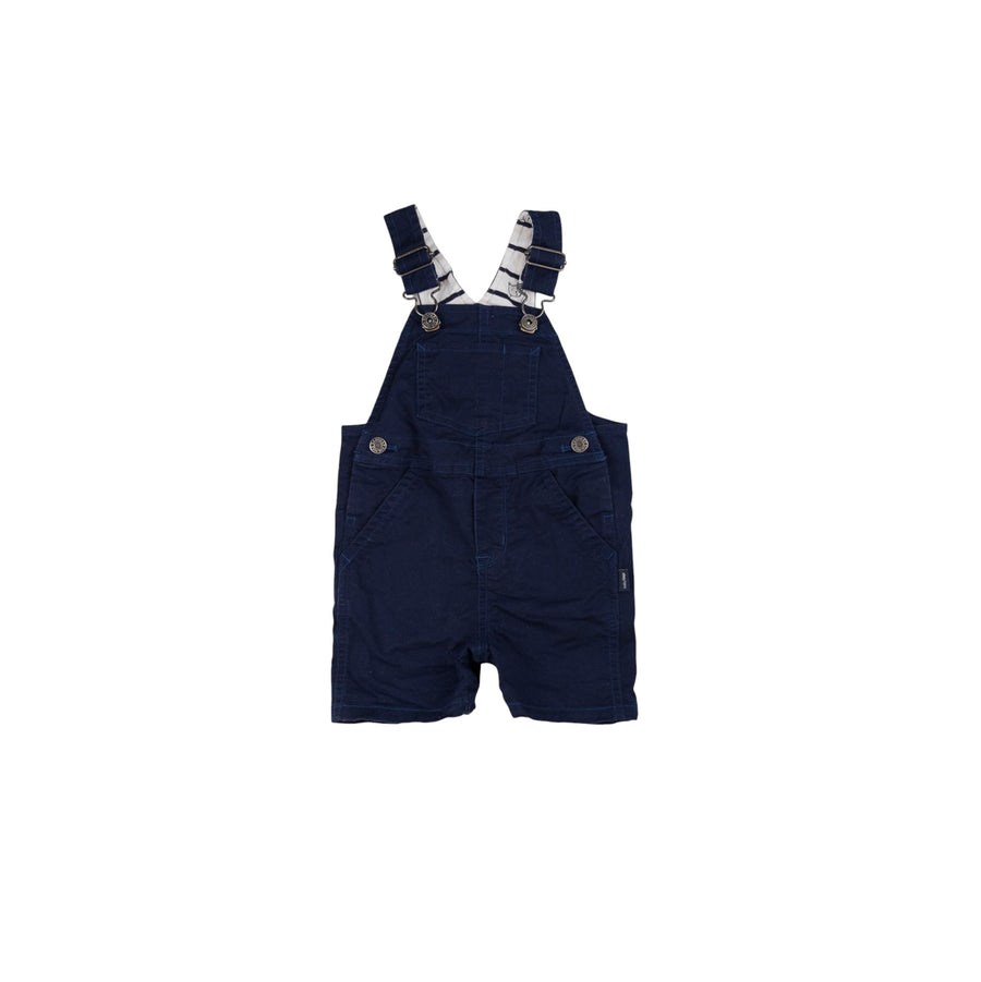 Gap shorty overalls 6-12m (navy)