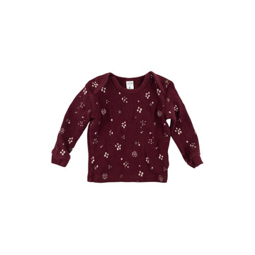 Petit Lem long sleeve 9m (burgundy)