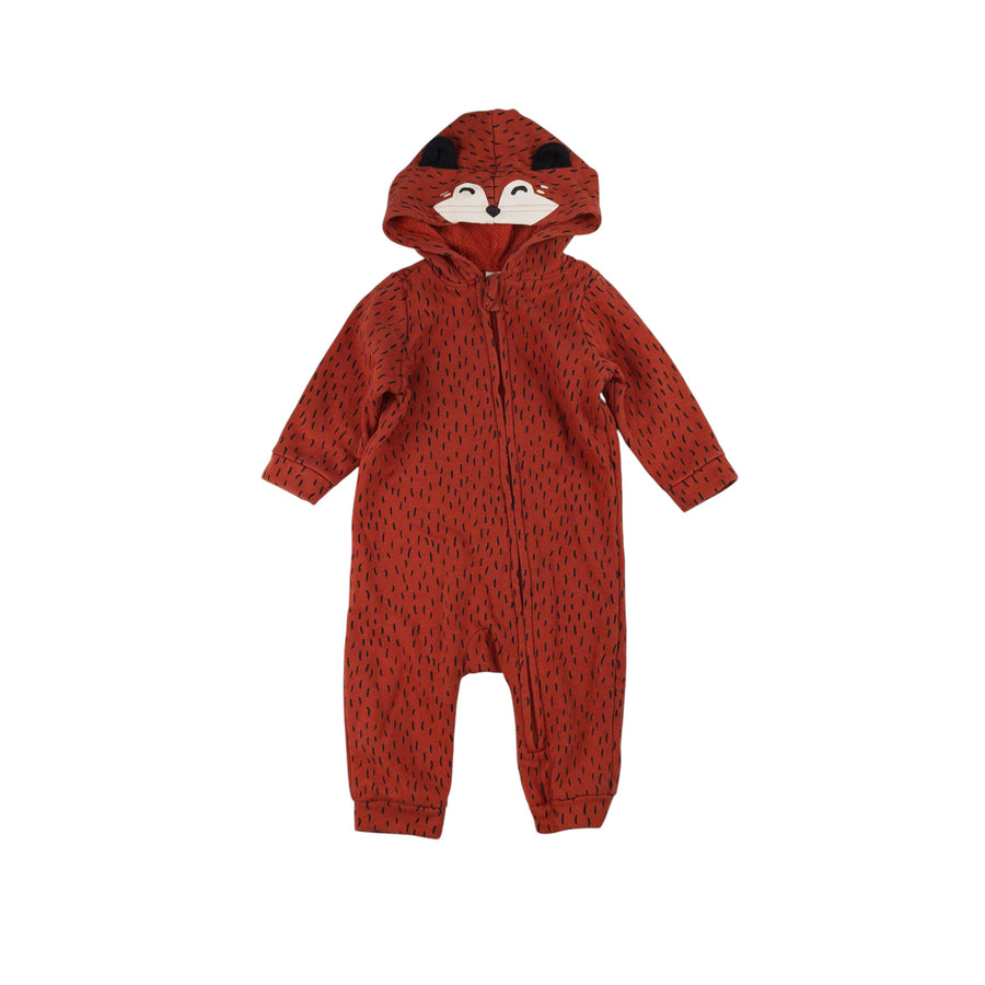 Old Navy romper 6-12m (hood)