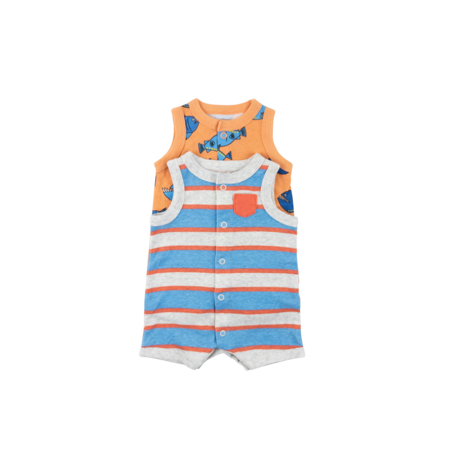 Carter's rompers nb (set of 2)