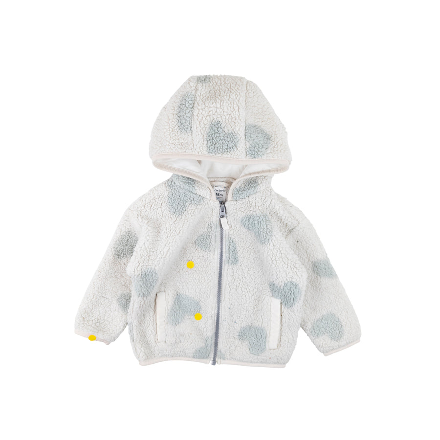 Carter's hoodie 18m (hearts)