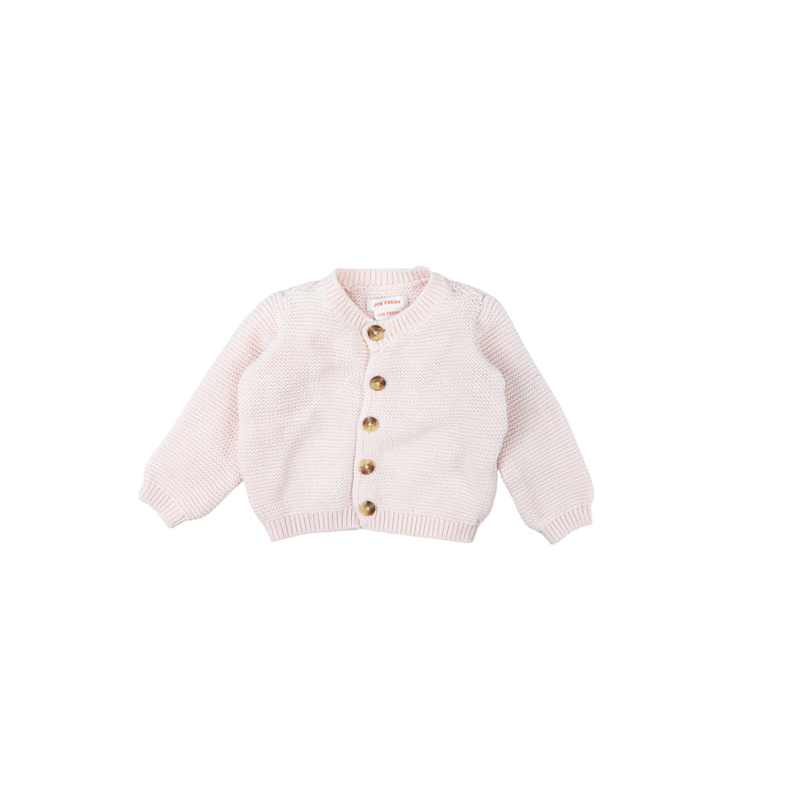 Joe Fresh cardigan 3-6m (pink)