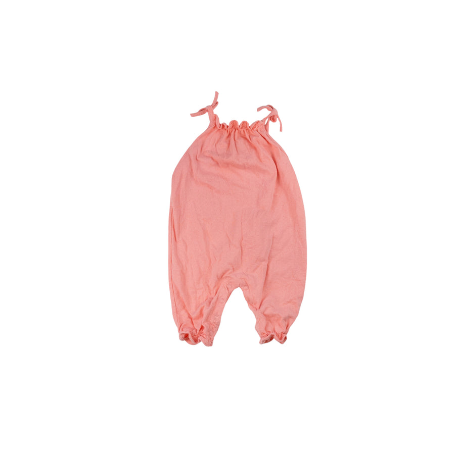 George romper 3-6m (coral)