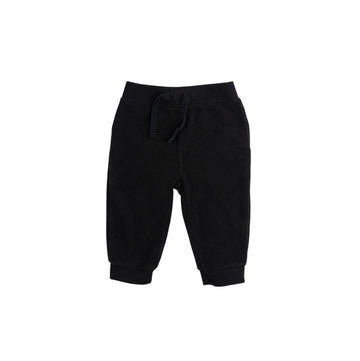 Old Navy fleece joggers 6-12m (black)