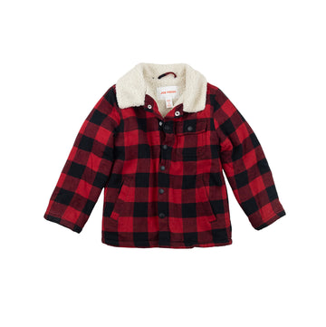 Joe Fresh jacket 5 (red plaid)