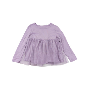 Carter's long sleeve 5 (purple tulle)