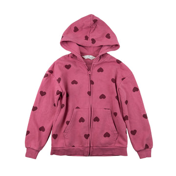 H&M hoodie 8-10 (hearts)