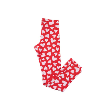 Old Navy leggings 10-12 (hearts)