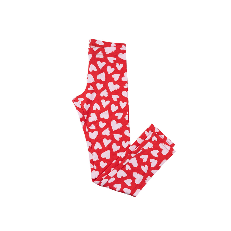 Old Navy leggings 10-12 (hearts)