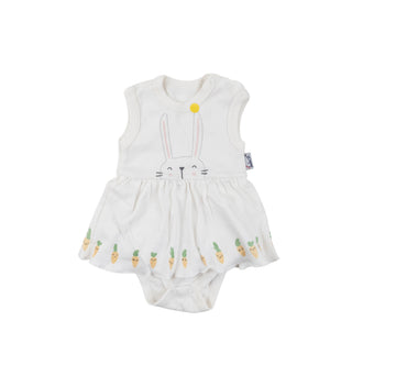 Guler Bebecix dress 0-3m (bunny + carrots)
