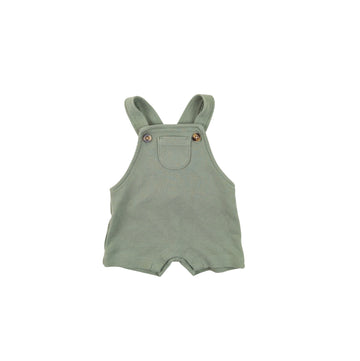 Carter's shortalls nb (sage waffle)