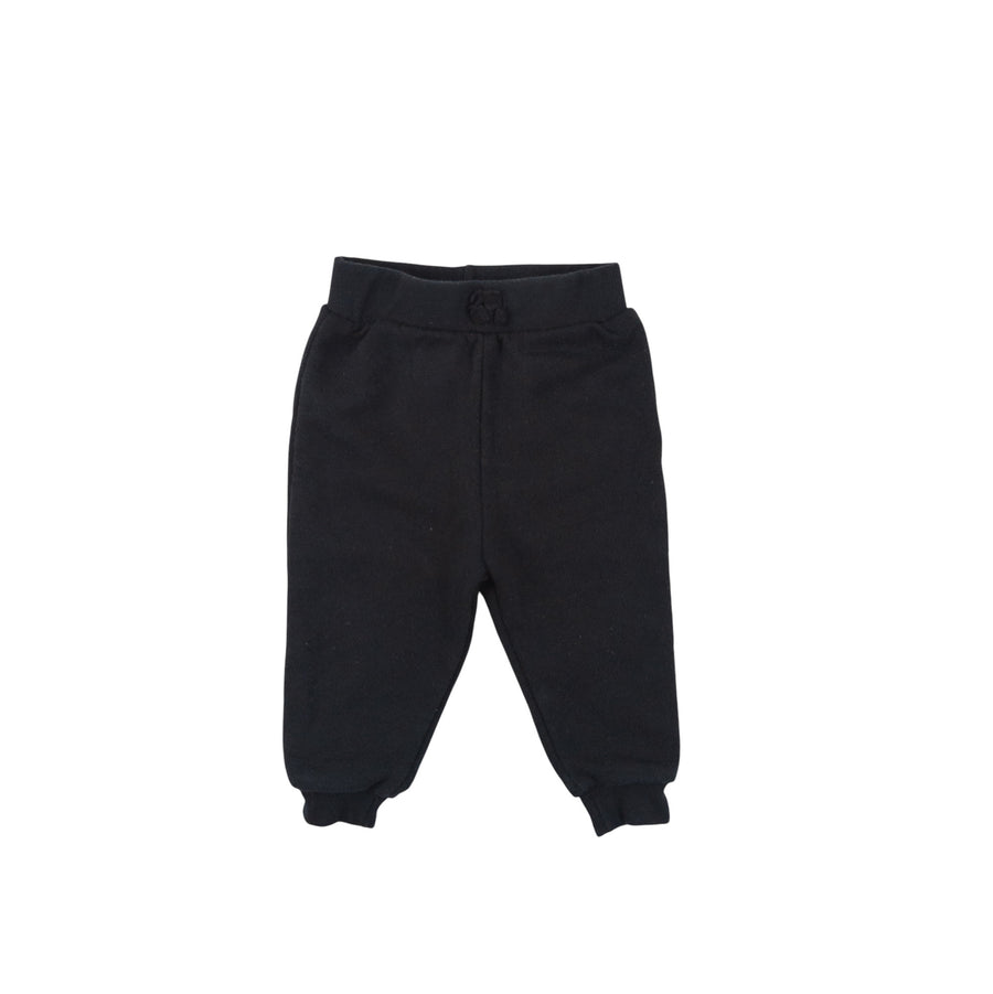 Joe Fresh joggers 3-6m (black)