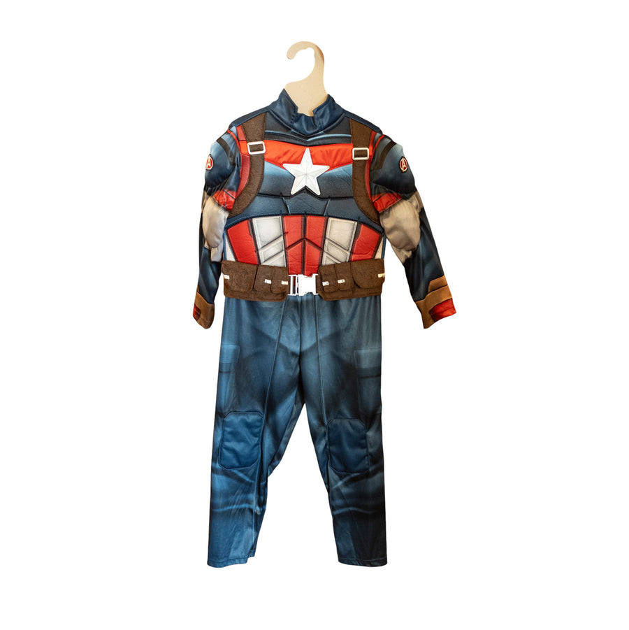 Captain America costume 5-6