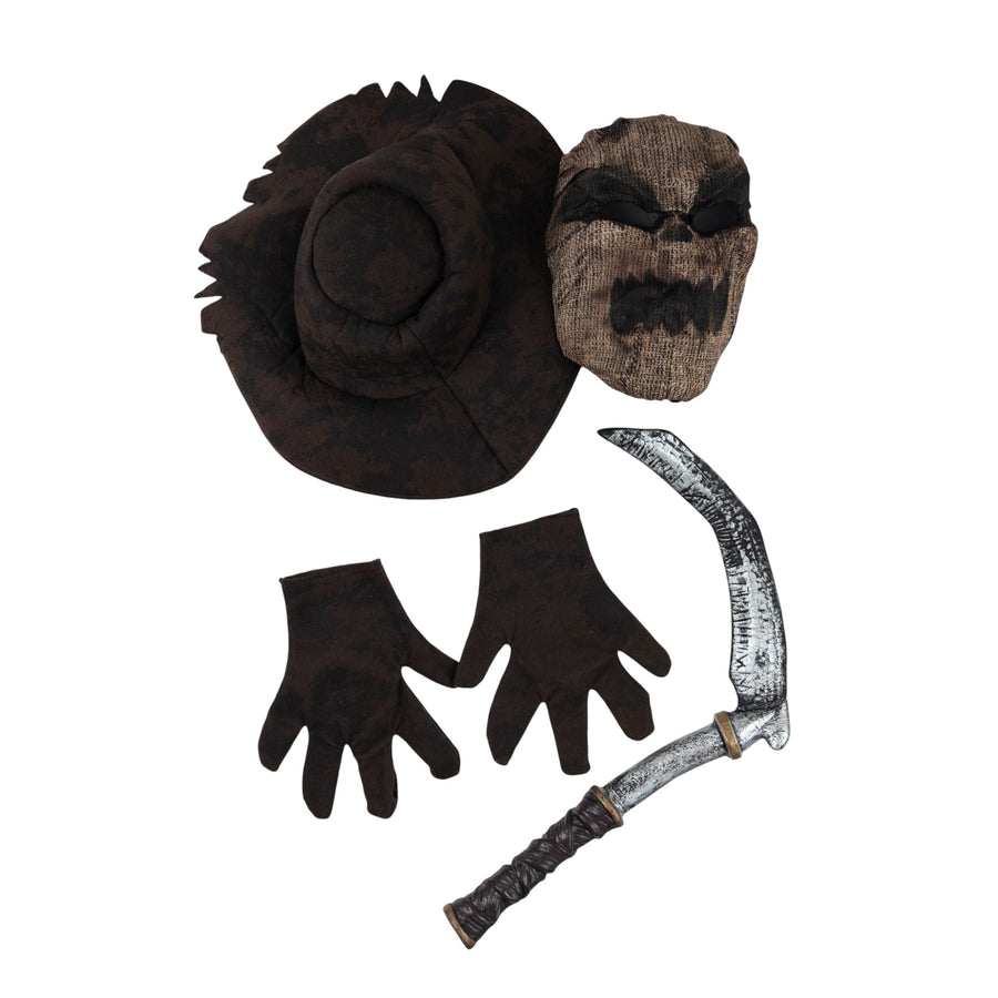 Spirit Halloween Haunting Scarecrow costume 6-8