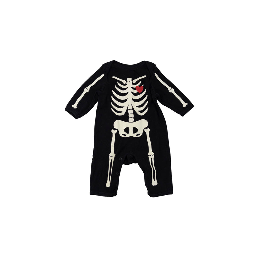 Old Navy romper 0-3 (skeleton)