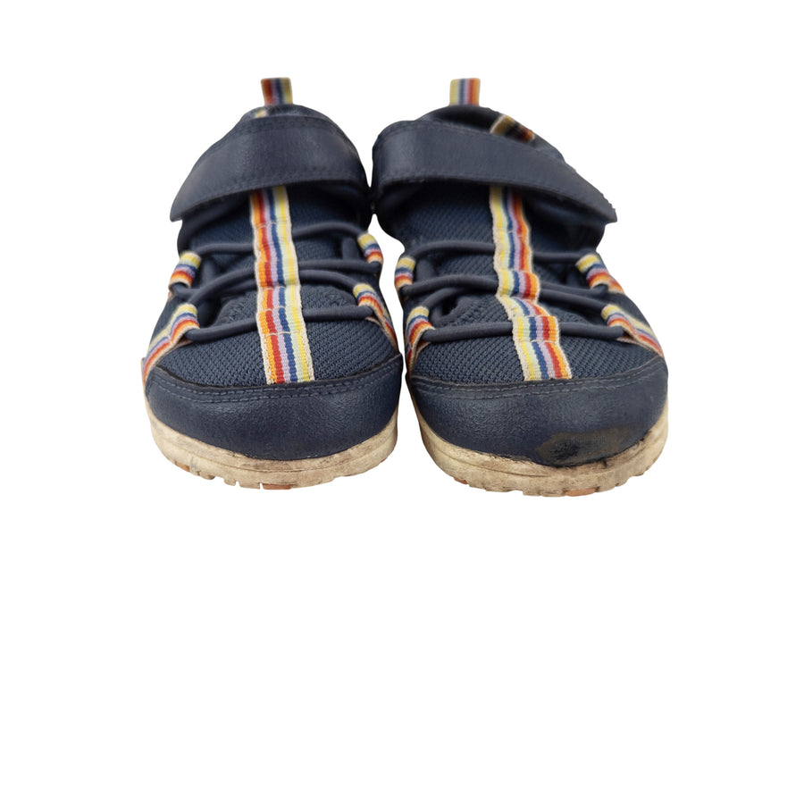 H&M sandals 8 (rainbow stripe)