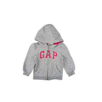 Gap hoodie 2 (grey/pink)