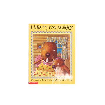 I did it, I'm sorry
