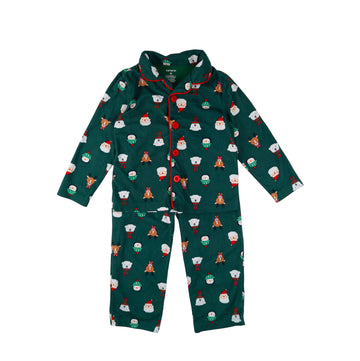 Carter's pjs 4 (Santa/penguin/polar bear)