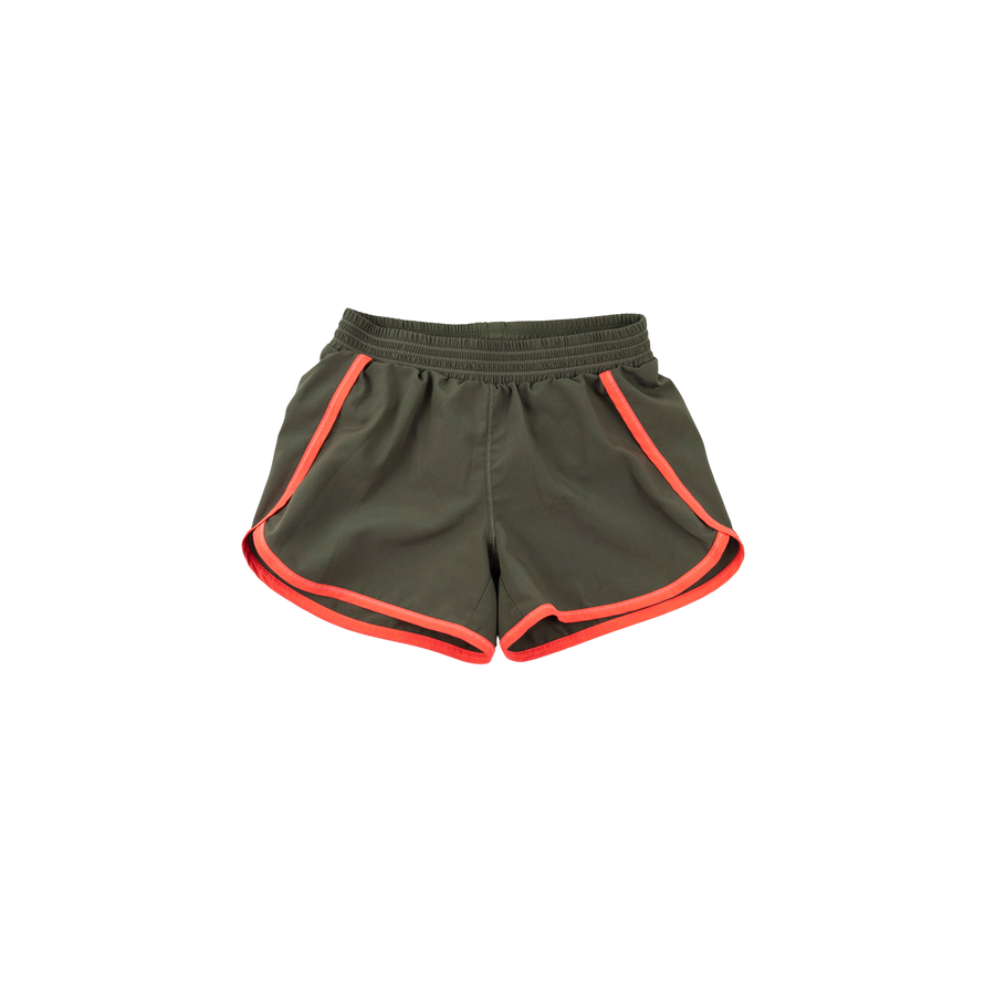 Old Navy Active shorts 8 (olive/neon)