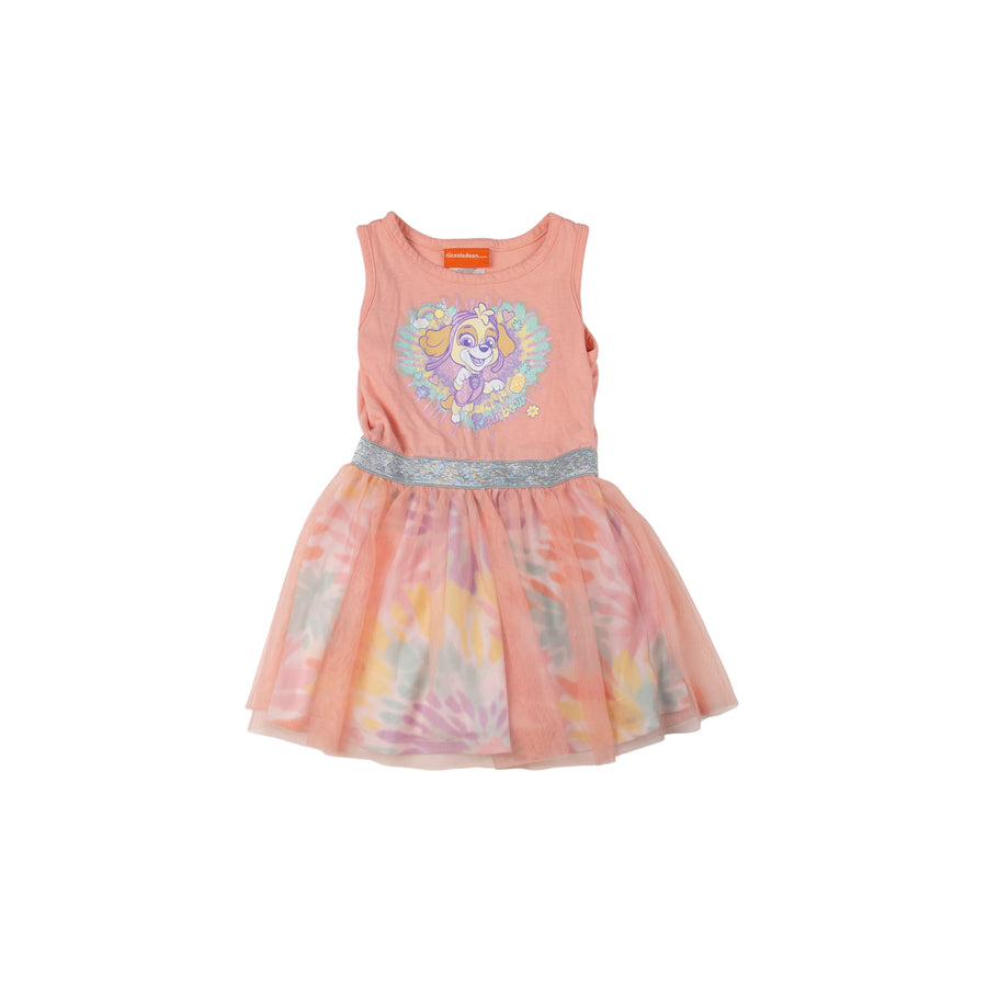 Paw Patrol dress 3 (peach)